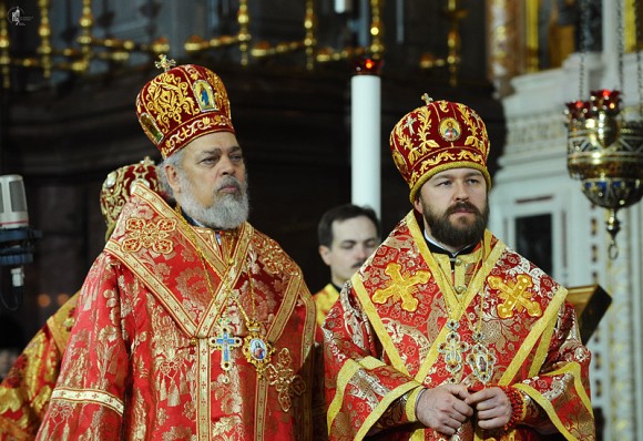 Representative of the Antioch Patriarchate thanks Russian militants for help in Syria