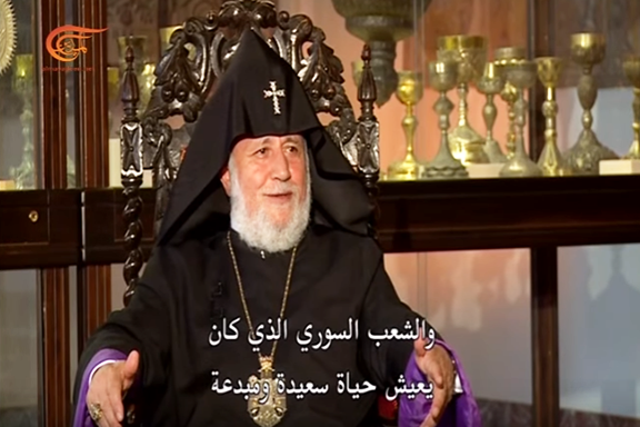 Karekin II says He ‘Believes in Brotherhood between Christians and Muslims’