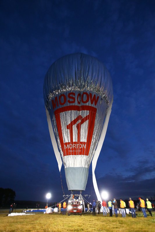 Fedor Konyukhov prepares to depart the Northam Aero Club in Northam (Paul Kane/ Getty Images)