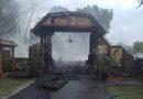 Fire destroys church at Ascension Monastery, Clinton, MI