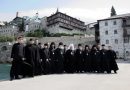 A delegation of the Russian Orthodox Church visits Holy Mount Athos