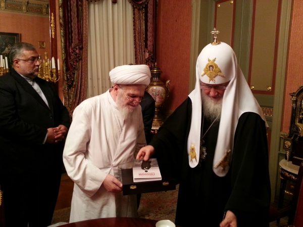 Patriarch Kirill meets with leaders of the Iranian delegation to the 10th session of the Joint Russian-Iranian Commission for dialogue ‘Orthodoxy-Islam’