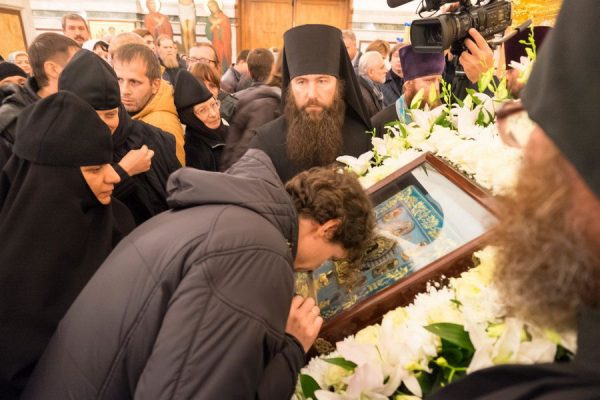 The Main Holy Icon of the Russian Church Abroad is Brought to the Kursk Metropoliate