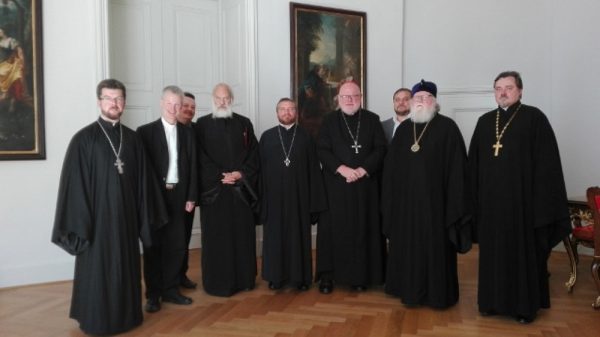 Archbishop Feofan of Berlin and Germany meets with President of German Catholic Bishops’ conference Cardinal Reinhard Marx