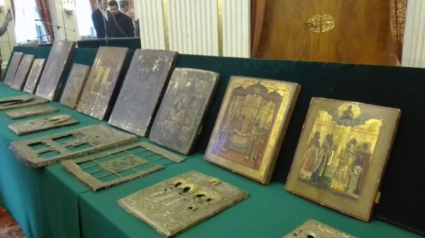 Old icons taken from Russia in wartime conveyed to the Berlin Diocese