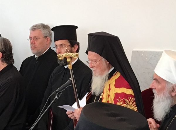 A ROC hierarch attends events marking the anniversary of the Jasenovac tragedy