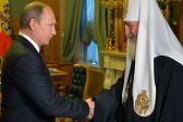 Putin Congratulates Patriarch Kirill on His 70th Birthday