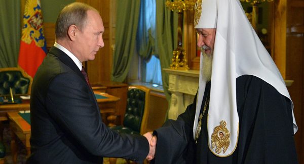 Putin Congratulates Patriarch Kirill on His 70th Birthday