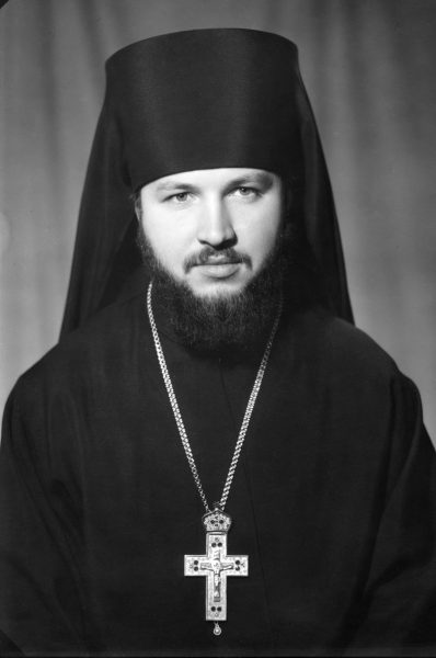 Kirill, Bishop of Vyborg, Rector of the Leningrad Theological Academy. The 1970s.