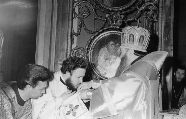 Consecration of Archimandrite Kirill as Bishop of Vyborg. March 14, 1976.