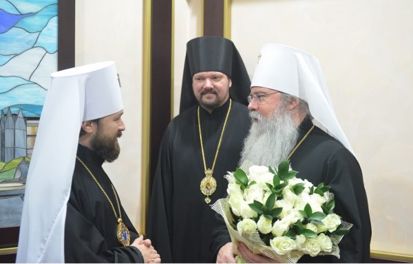 Primate of the Orthodox Church in America arrives in Moscow