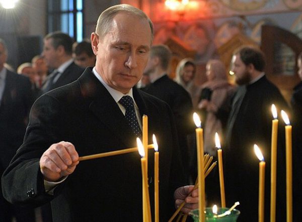 Putin says most likely he was baptized by Patriarch Kirill’s father