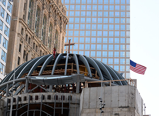 ‘Symbol Of Hope’: Church Destroyed On 9/11 Raises Cross On New Building