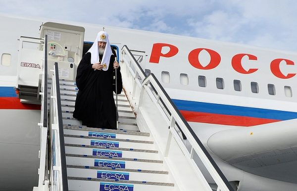 Russian Orthodox Church head arrives in France on pastoral visit