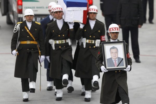 A shot in the back. Ankara paid last respects to Andrey Karlov