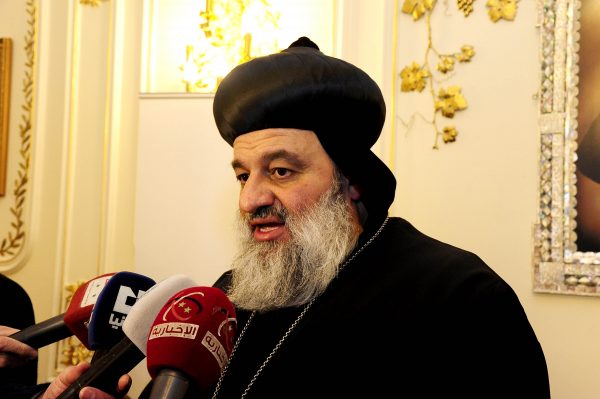 Patriarch Aphrem II condemns the terrorist attack near St. Mark Cathedral in Cairo