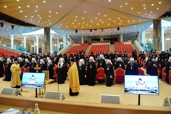 Patriarch Kirill opens a plenary session of the ROC Inter-Council Presence