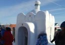 Good Samaritan Builds a Church Out of Snow for Residents of a Small Villag