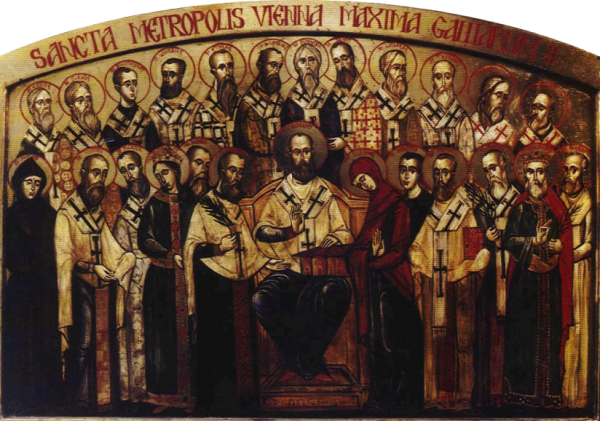 Orthodox saints in the western whose spiritual life was grounded in the Liturgy of St. Gregory of Rome.