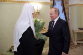 Putin personally congratulates Patriarch Kirill on enthronization day