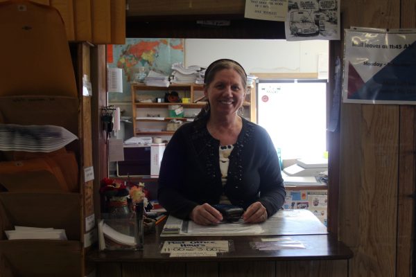 The postmistress Kira in Nikolaevsk, Alaska. Photo: Sputnik/ Tatyana Lukyanova