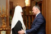 Patriarch Kirill meets with Moldova’s President Igor Dodon
