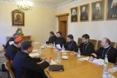 Working Group for cultural cooperation between Russian Orthodox Church and Roman Catholic Church meets for a regular session In Moscow