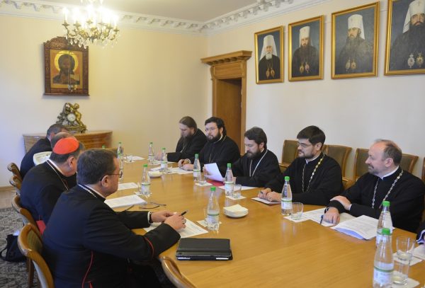 Working Group for cultural cooperation between Russian Orthodox Church and Roman Catholic Church meets for a regular session In Moscow