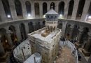 Restoration work completed on site of Jesus’s tomb in Jerusalem