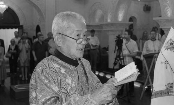 The Oldest deacon of the Chinese Autonomous Orthodox Church died