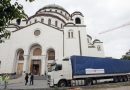 Massive mosaic for St. Sava’s Temple arrives from Russia