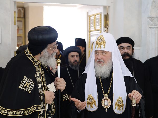 Patriarch Kirill proposes to bring relics of Egyptian fathers of Orthodox Church to Russia