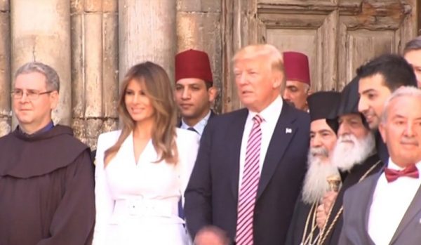 Trump visits Church of the Holy Sepulchre in Jerusalem, meets Armenian Patriarch