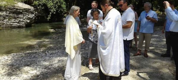 Australian Flies to Greece to Get Baptized at the Birthplace of ‘Eleni’