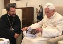 Metropolitan Hilarion of Volokolamsk meets with Pope Emeritus Benedict XVI