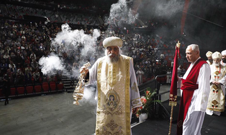 Egypt’s Pope Tawadros II leads divine liturgy in Sydney, Australia