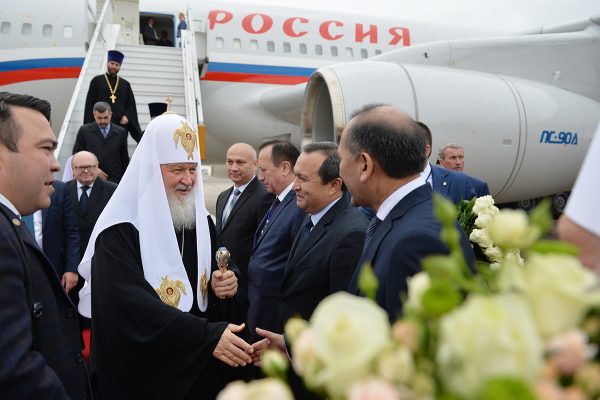 Russian Orthodox Church head visits Uzbekistan