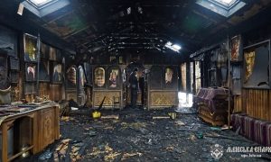 Radicals in Lvov Set Fire to…