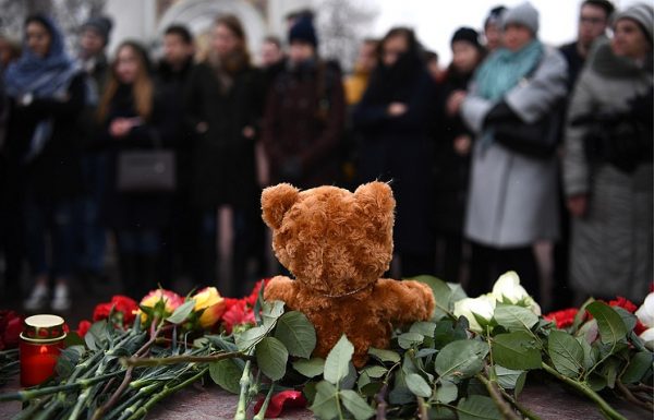 Putin Declares March 28 Day of Mourning over Kemerovo Tragedy