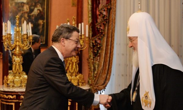 Patriarch Kirill Meets with Switzerland’s Ambassador to Russia