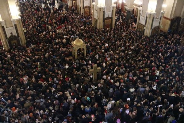 Another 1,000 Children Baptized by Patriarch Ilia of Georgia