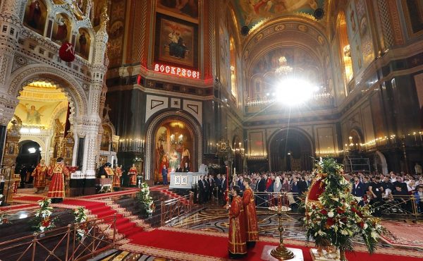 Vladimir Putin Сongratulates Russians on Pascha