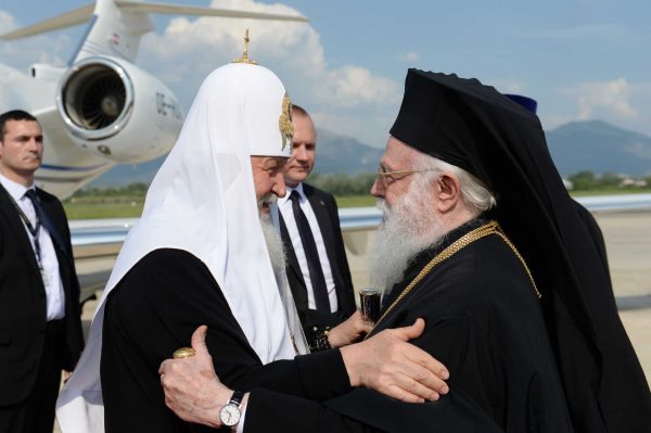 Patriarch Kirill Begins His Visit to the Albanian Orthodox Church