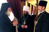 Metropolitan Hilarion Meets with His Beatitude Patriarch Theodoros of Alexandria