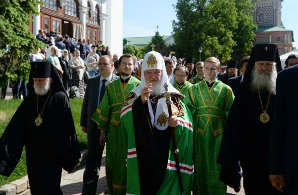Patriarch Kirill: Connection with the Holy Spirit is the Key to the Ability to Create when Physical Strength Fades