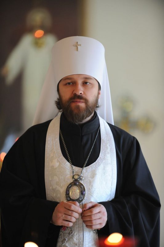 Metropolitan Hilarion, “All the Holy Synod Members Have Supported the Canonical Ukrainian Orthodox Church”