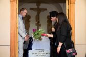 Prince William Visits Russian Gethsemane
