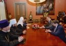 Patriarch Kirill Meets with Moldova President Igor Dodon