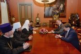 Patriarch Kirill Meets with Moldova President Igor Dodon