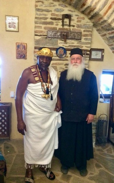 African King from Ivory Coast Baptized into the Orthodox Church